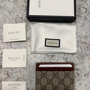 Gucci Supreme Card Case